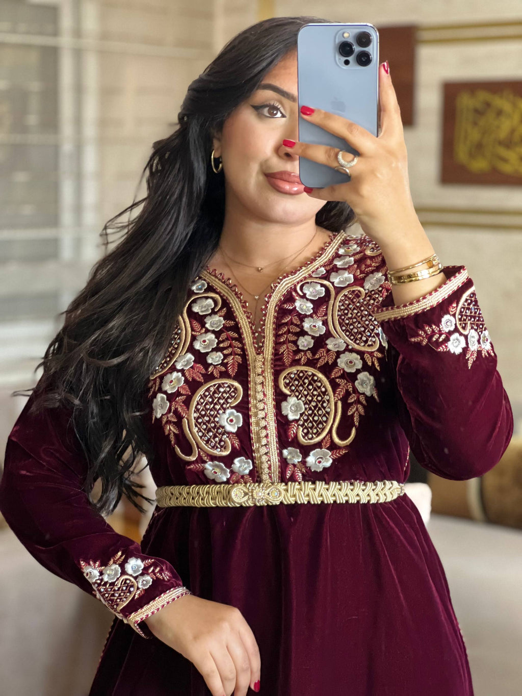 قفطان هماوي راقي بذوق الأميرات