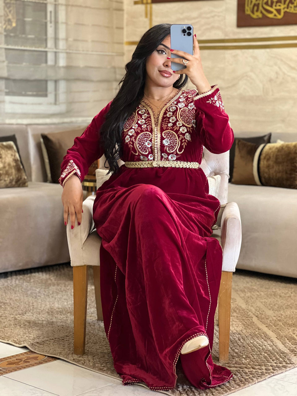 قفطان هماوي راقي بذوق الأميرات