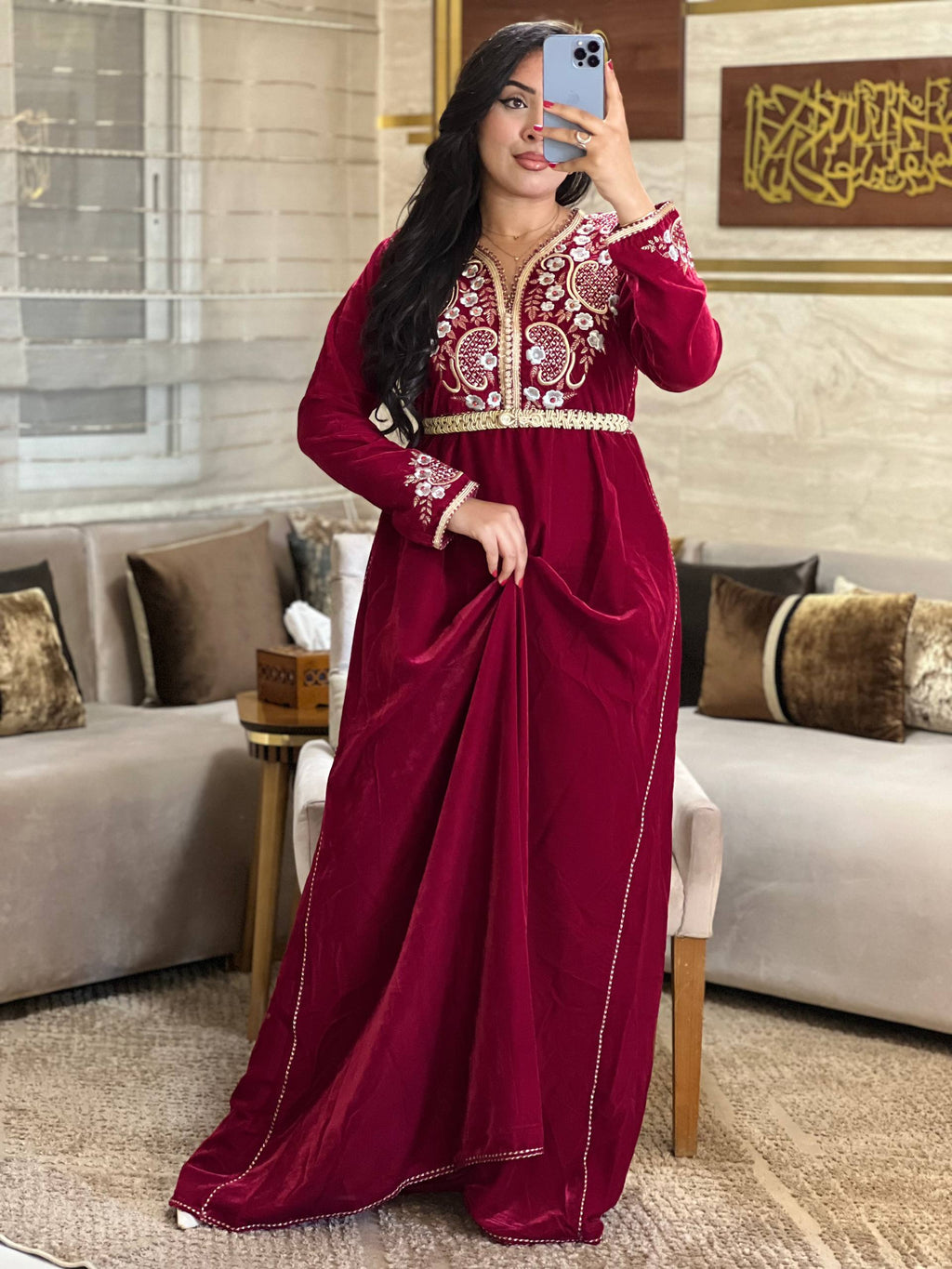 قفطان هماوي راقي بذوق الأميرات