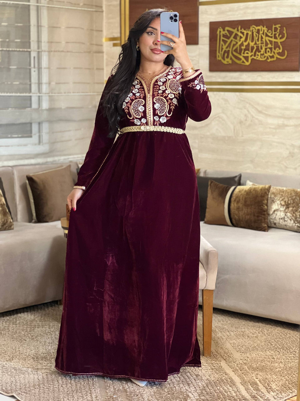 قفطان هماوي راقي بذوق الأميرات