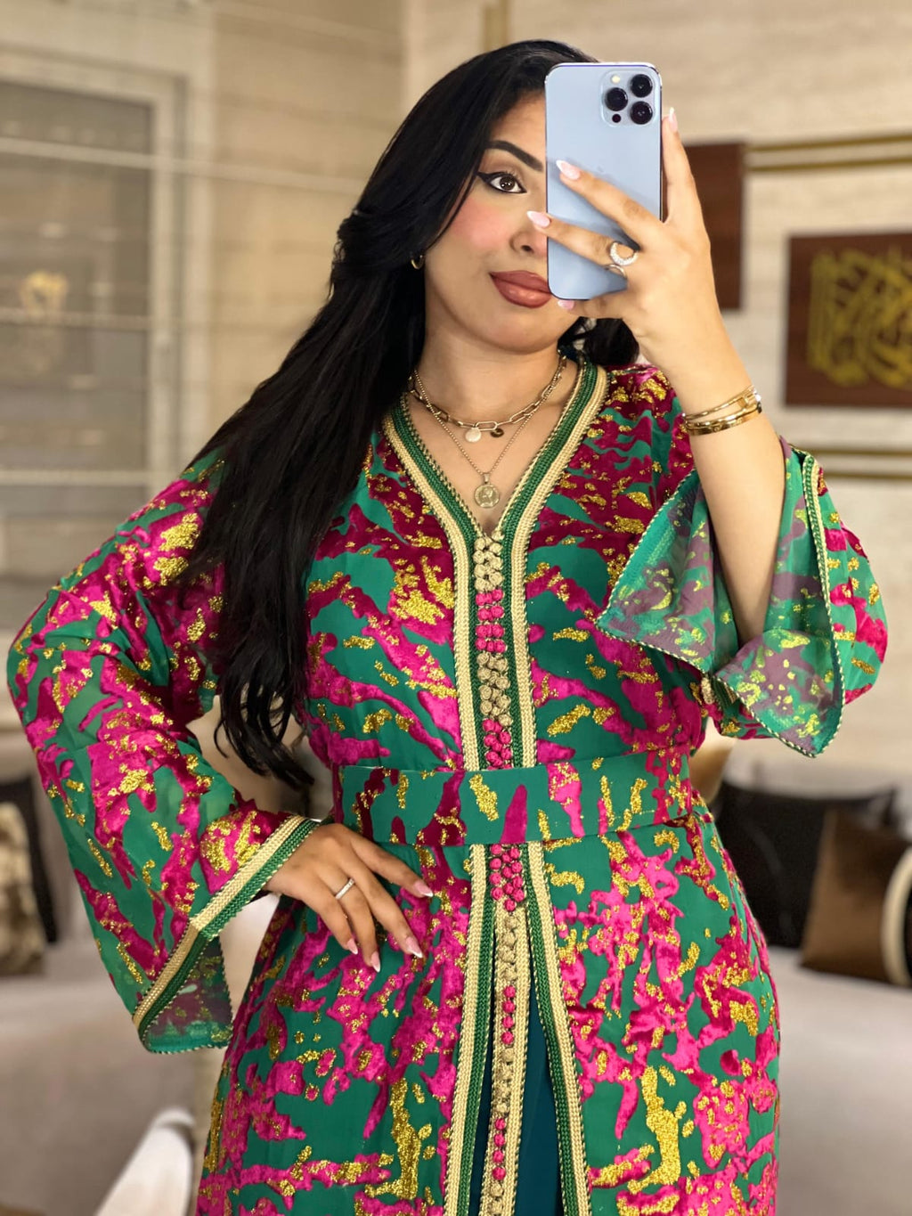 👑✨تكشيطة مغربية عصرية للملكات فقط