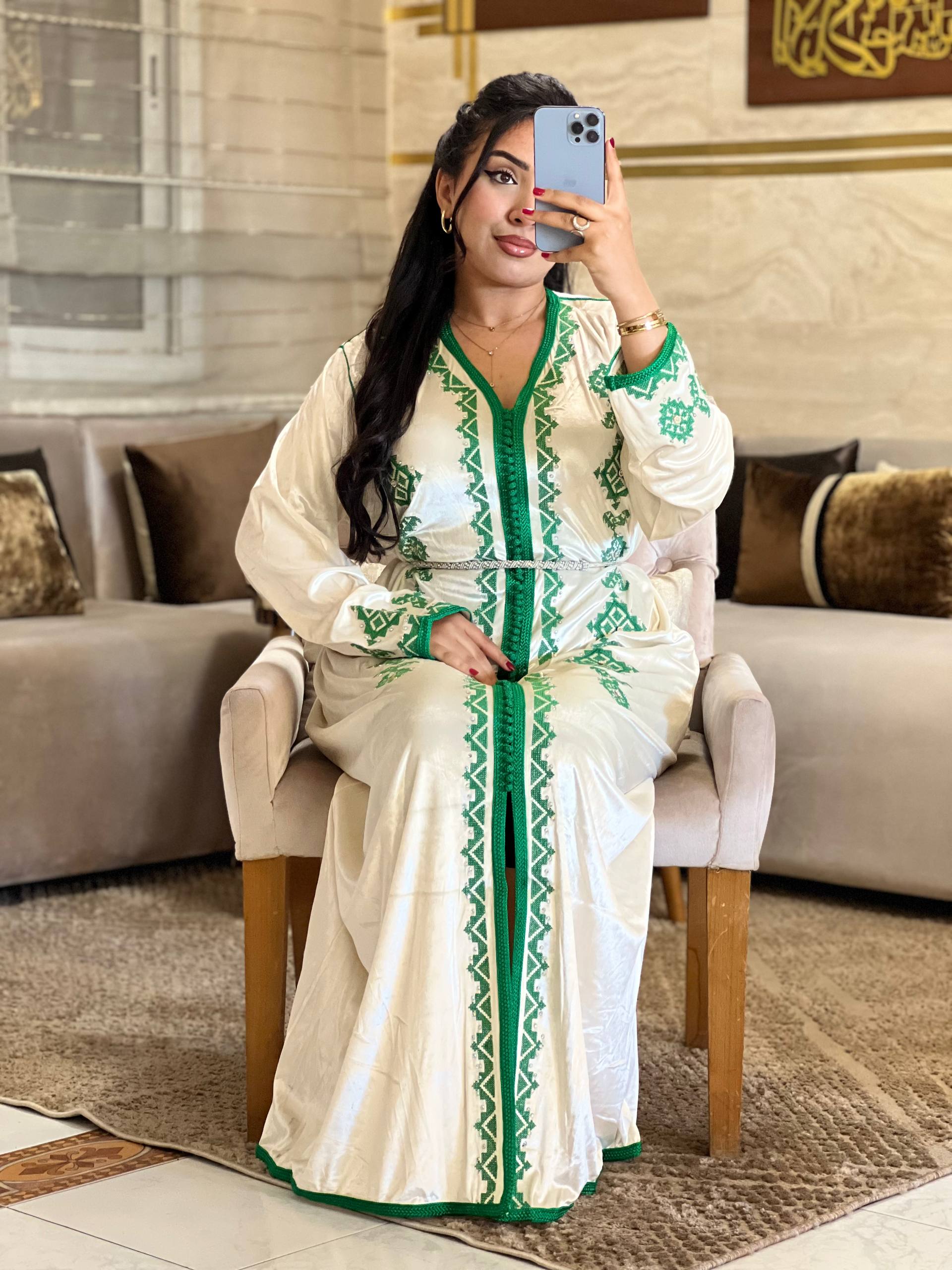 قفطان موبرة أناقة ملكية