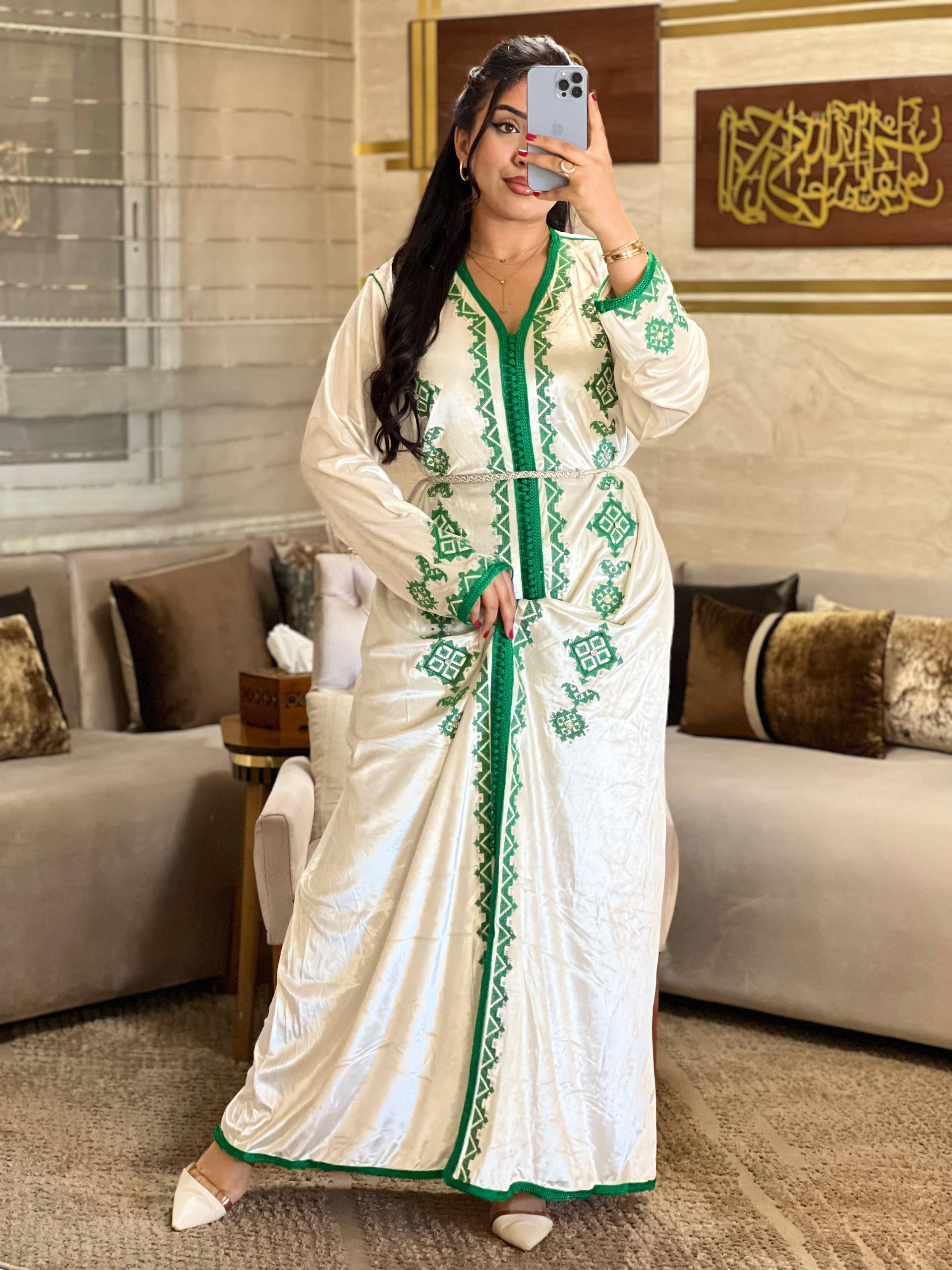 قفطان موبرة أناقة ملكية