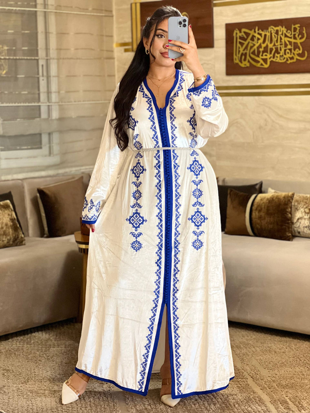 قفطان موبرة أناقة ملكية