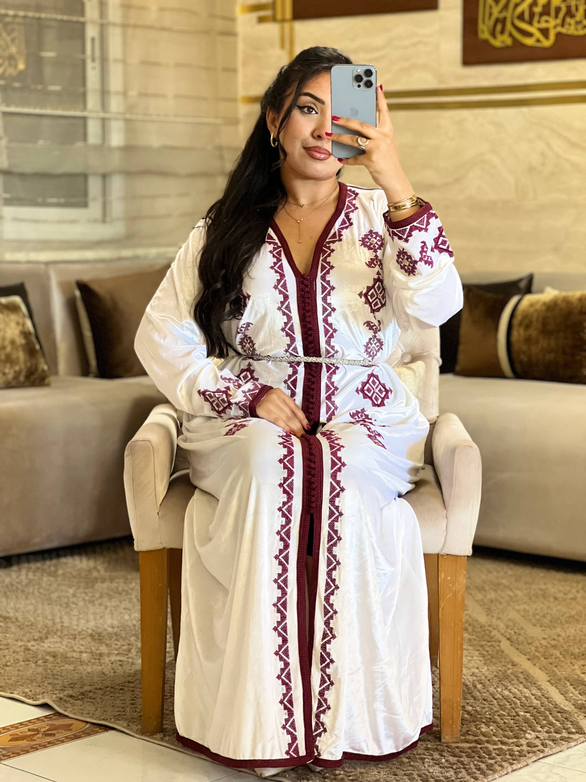 قفطان موبرة أناقة ملكية