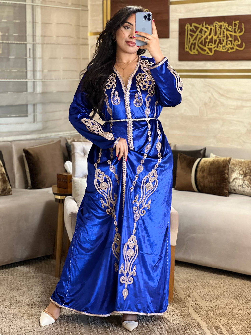 قفطان موبرة مريا أناقة ملكية