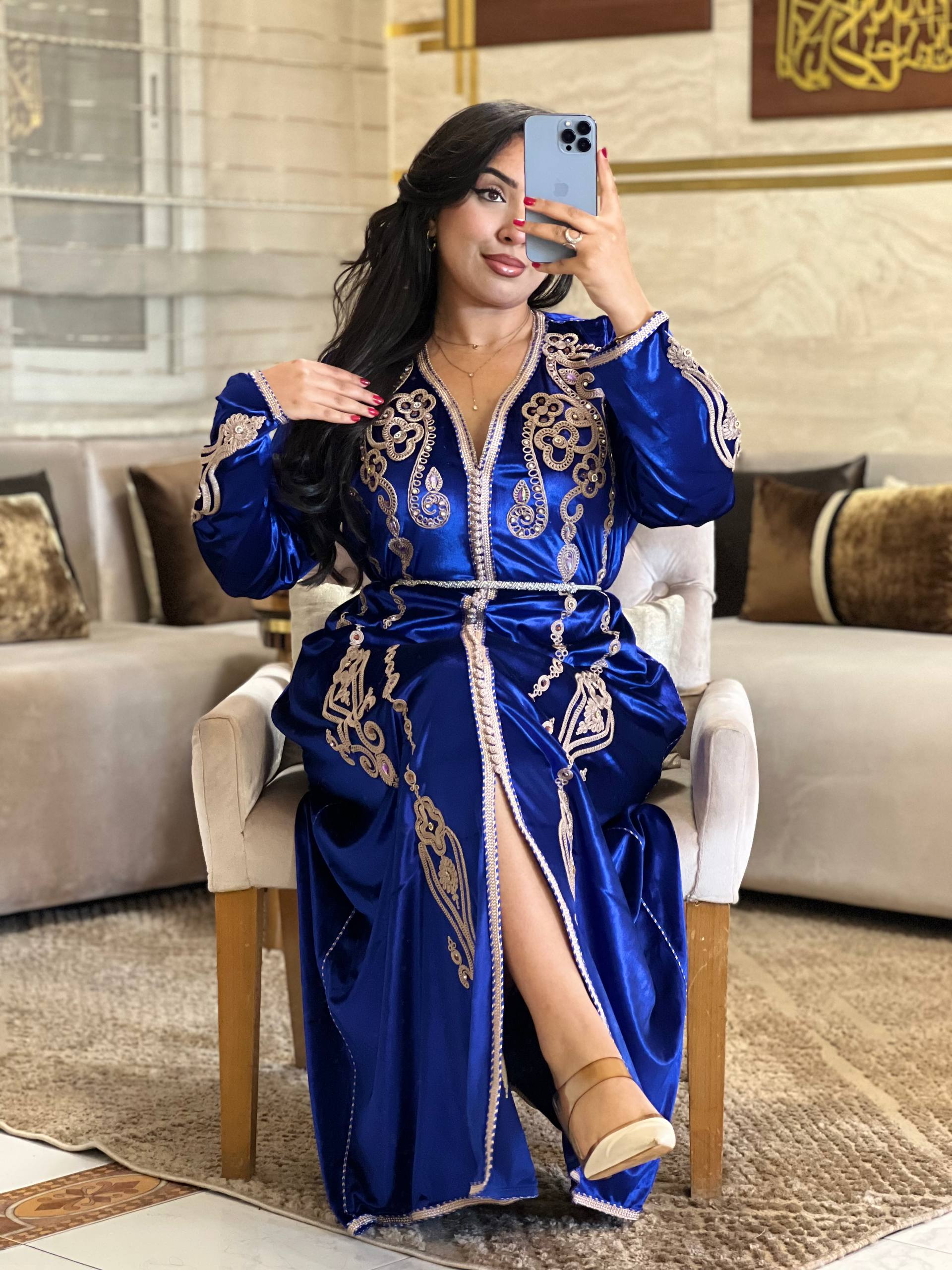 قفطان موبرة مريا أناقة ملكية