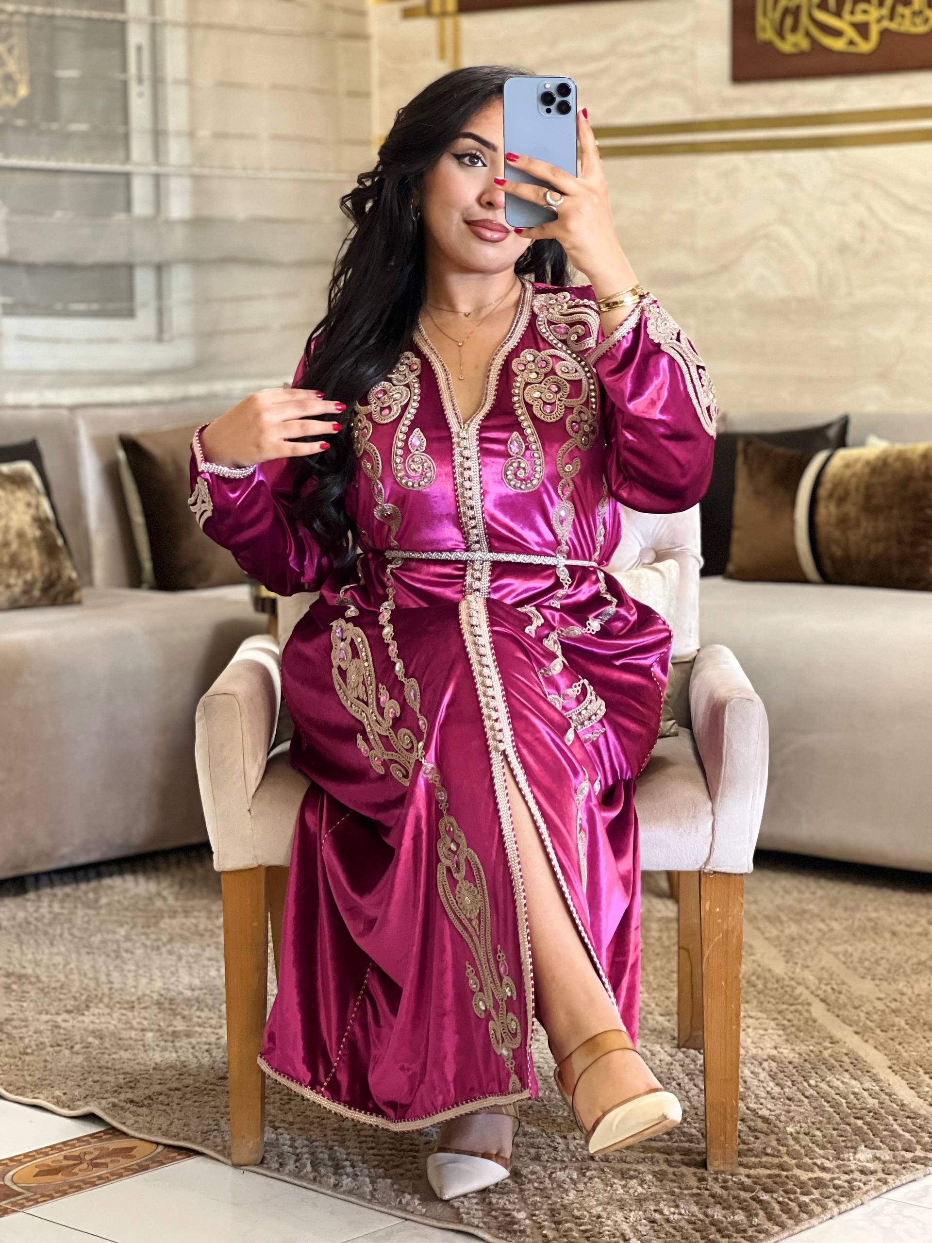 قفطان موبرة مريا أناقة ملكية