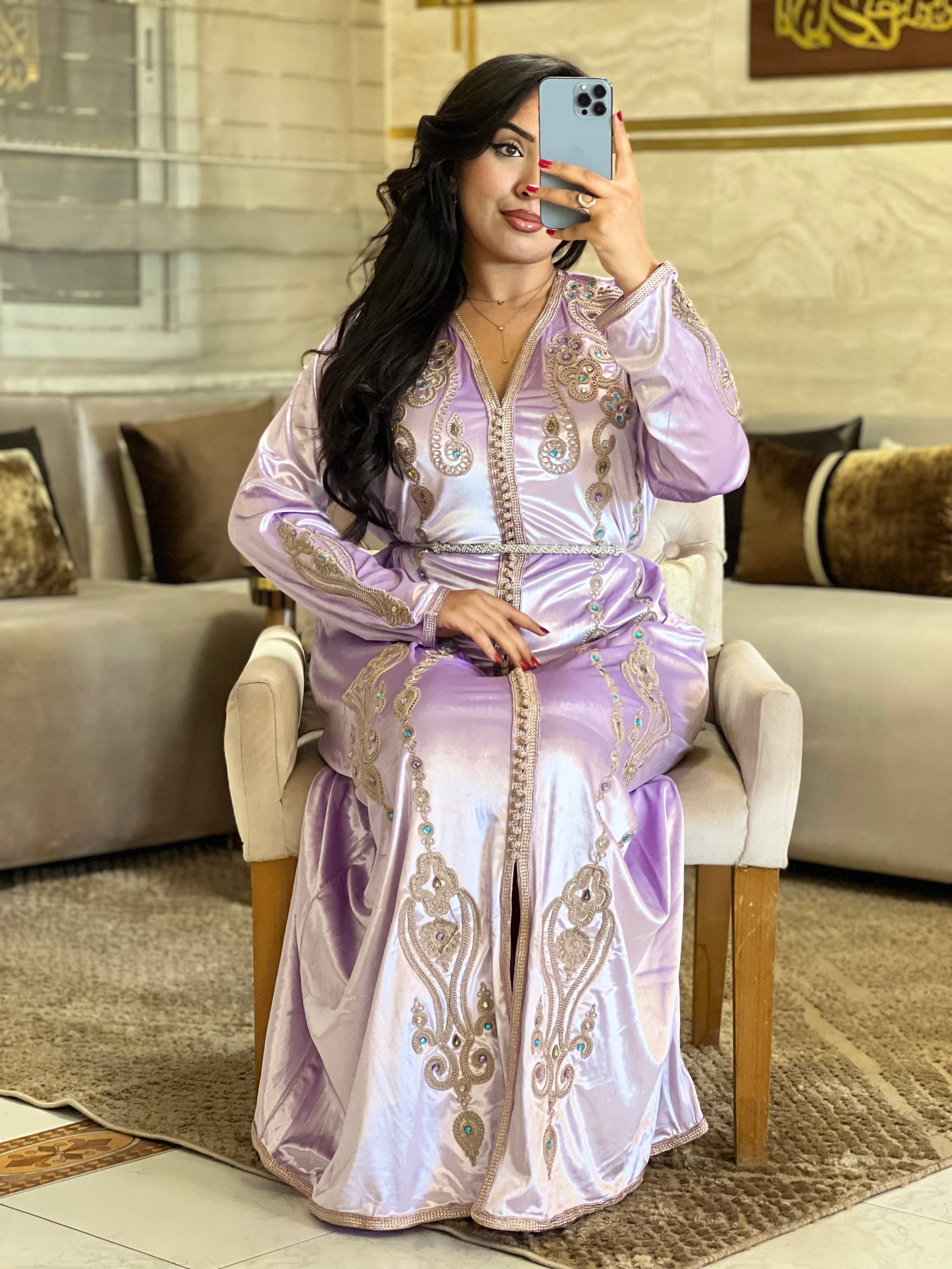 قفطان موبرة مريا أناقة ملكية