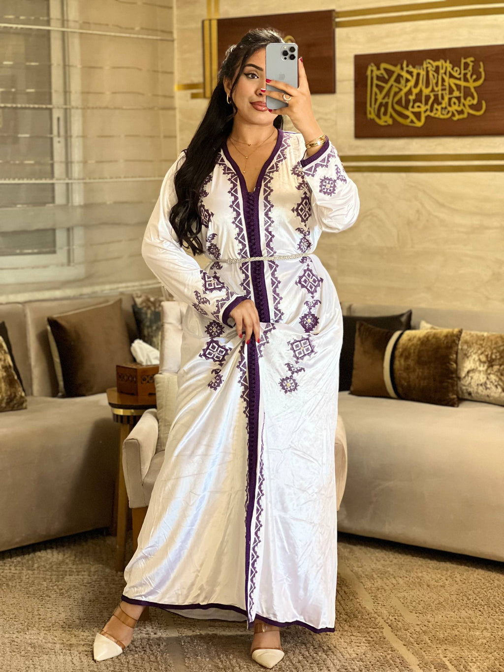 قفطان موبرة أناقة ملكية