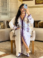 قفطان موبرة أناقة ملكية